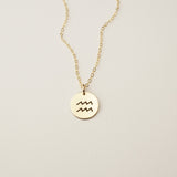 Aquarius Charm Necklace