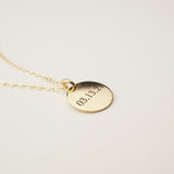 Date Charm Necklace