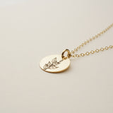 December Birth Flower Necklace