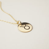 Taurus Charm Necklace