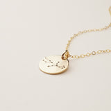 Virgo Constellation Necklace